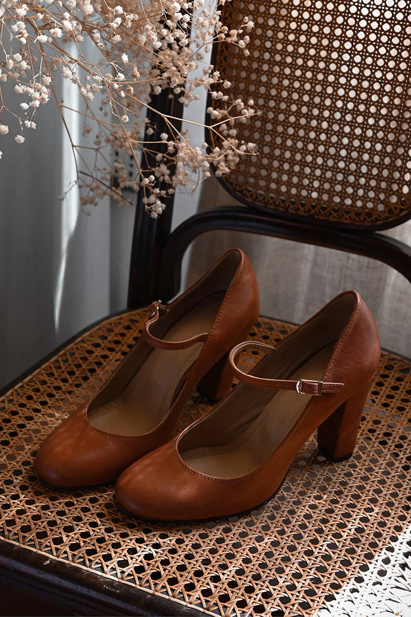 Sofía™ | Sandalias cómodas de tacón bajo para el día a día