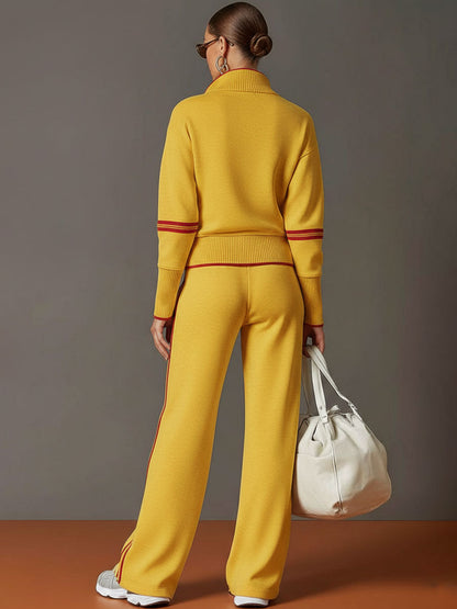 Marieta – Sudadera y pantalones de pierna ancha
