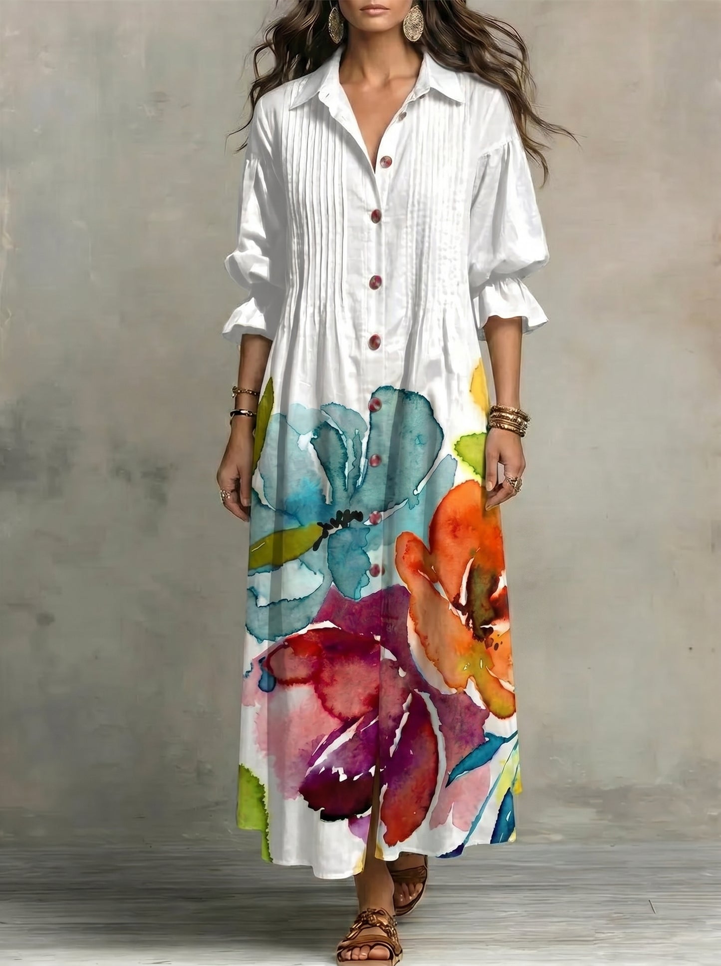 Zaria™ | Vestido largo bohemio y elegante