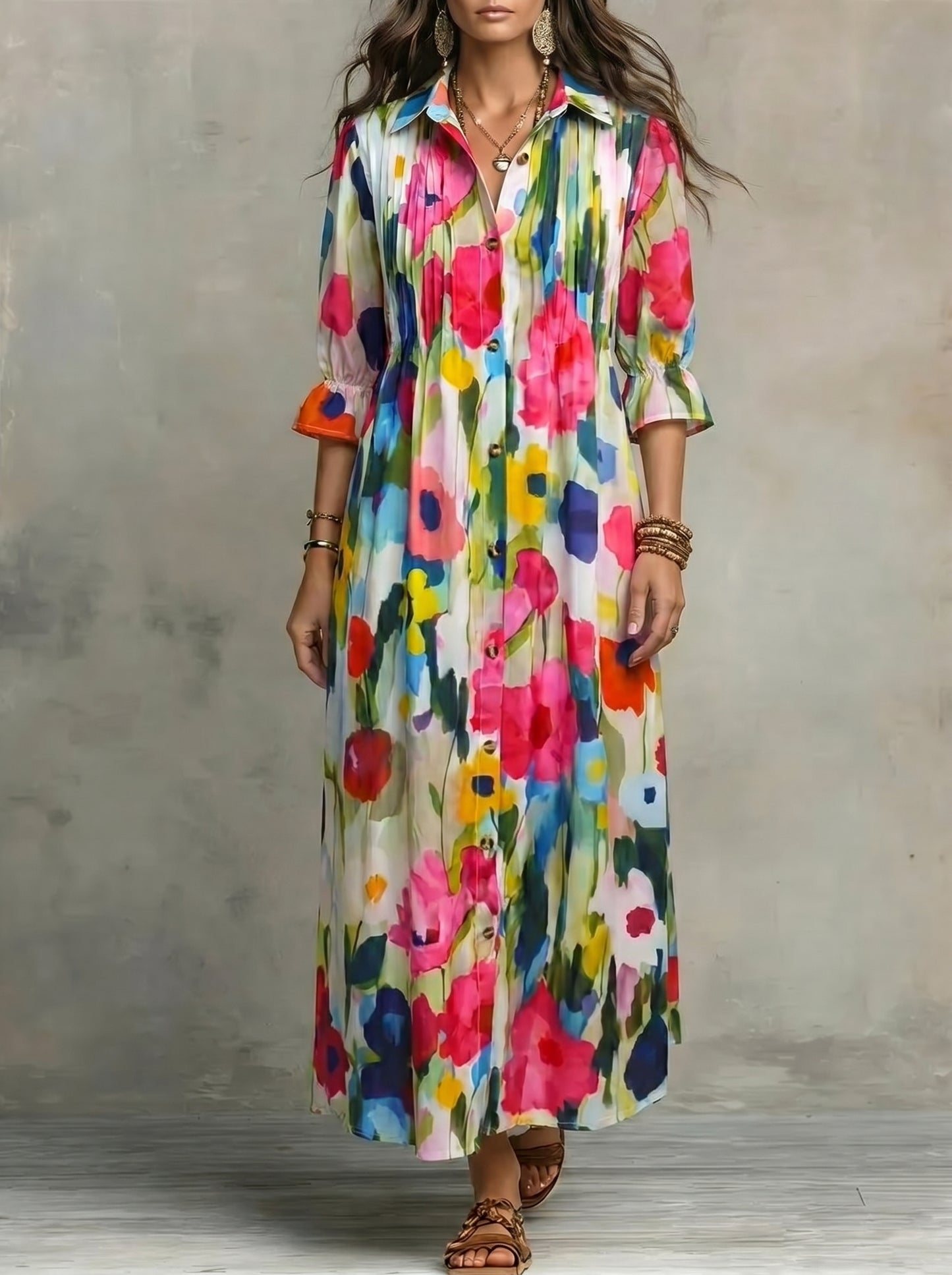 Zaria™ | Vestido largo bohemio y elegante