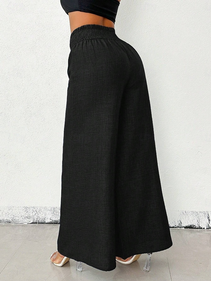 Palacio | Pantalones con detalle Dorado