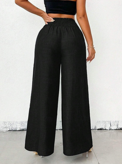 Palacio | Pantalones con detalle Dorado