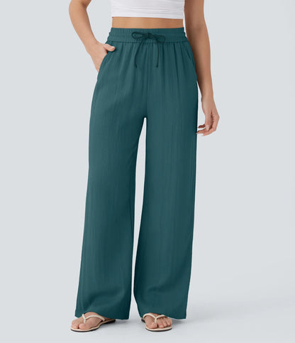 Martina | Pantalones estilo lino