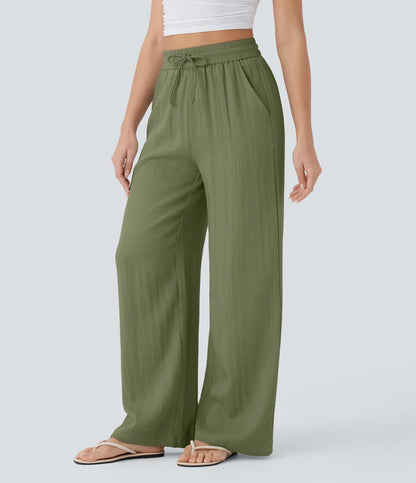 Martina | Pantalones estilo lino