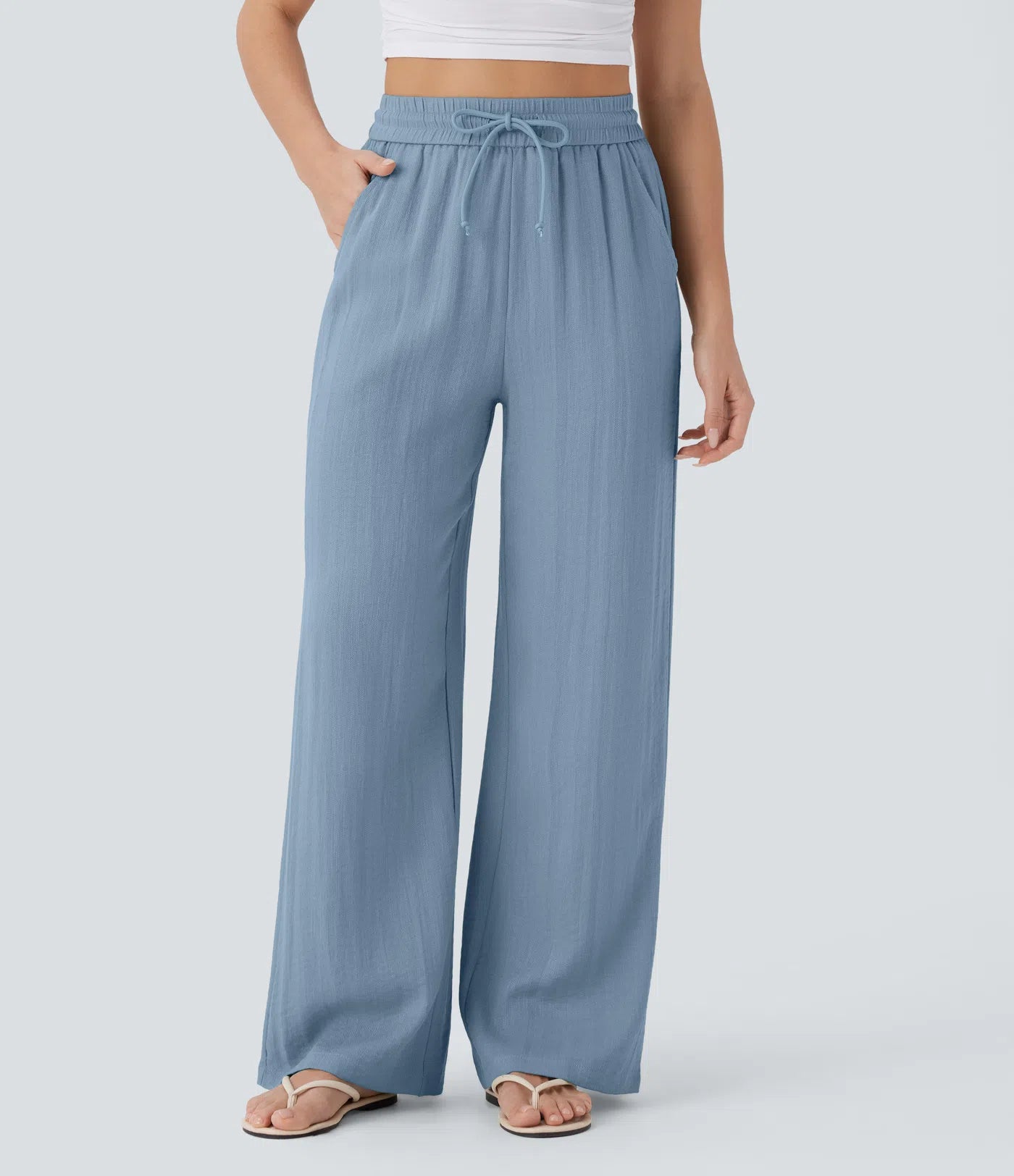 Martina | Pantalones estilo lino