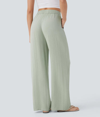 Martina | Pantalones estilo lino
