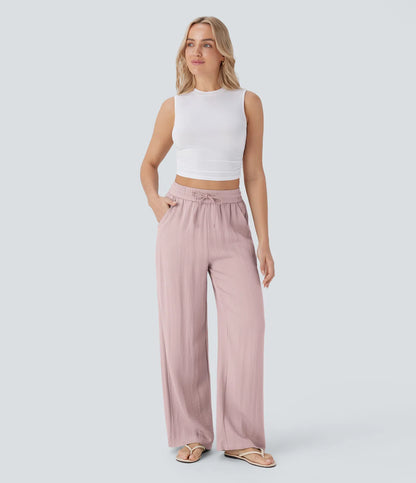 Martina | Pantalones estilo lino