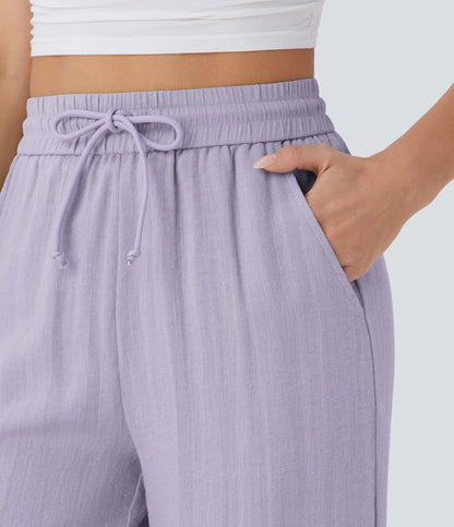 Martina | Pantalones estilo lino