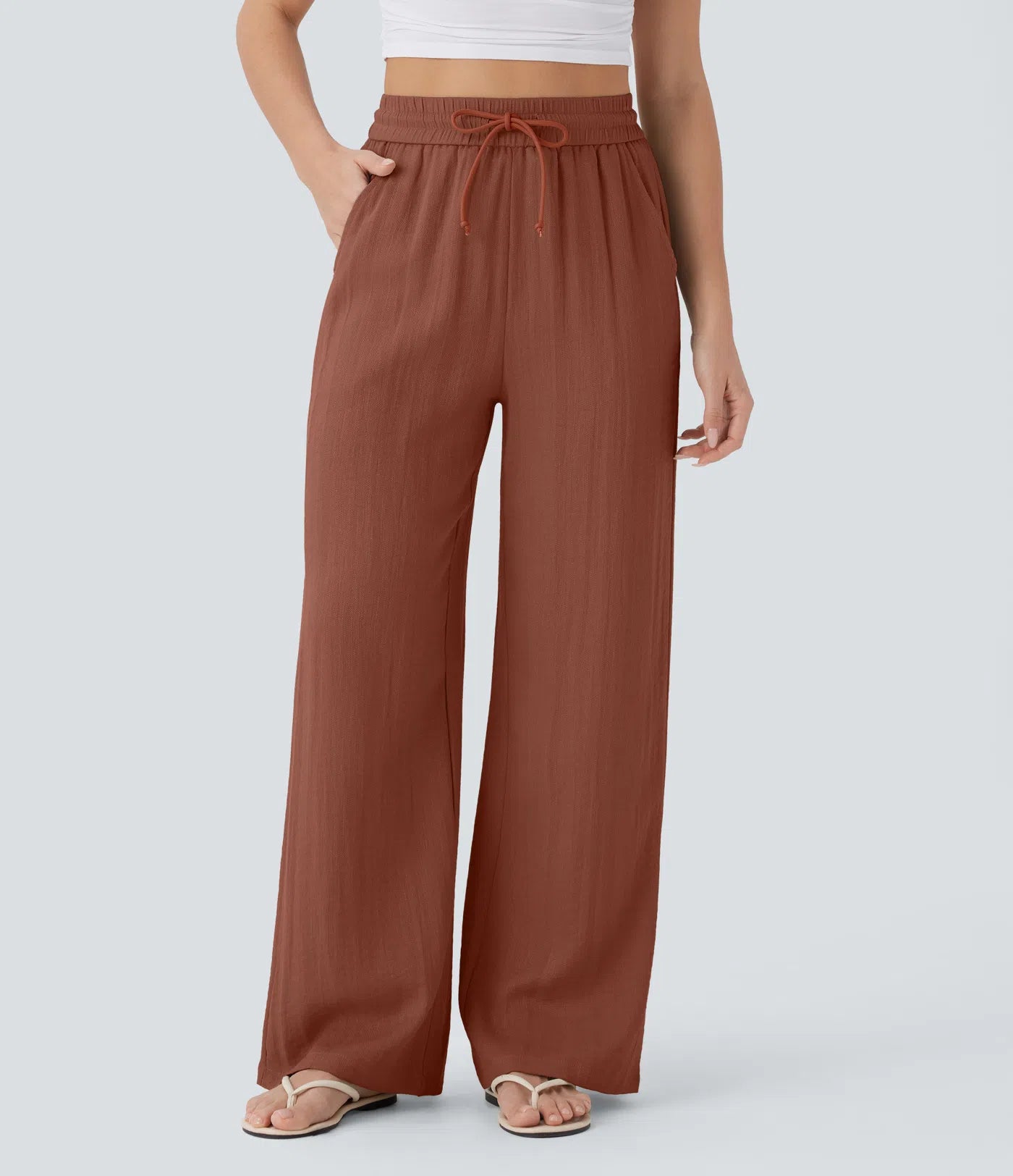Martina | Pantalones estilo lino
