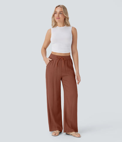 Martina | Pantalones estilo lino