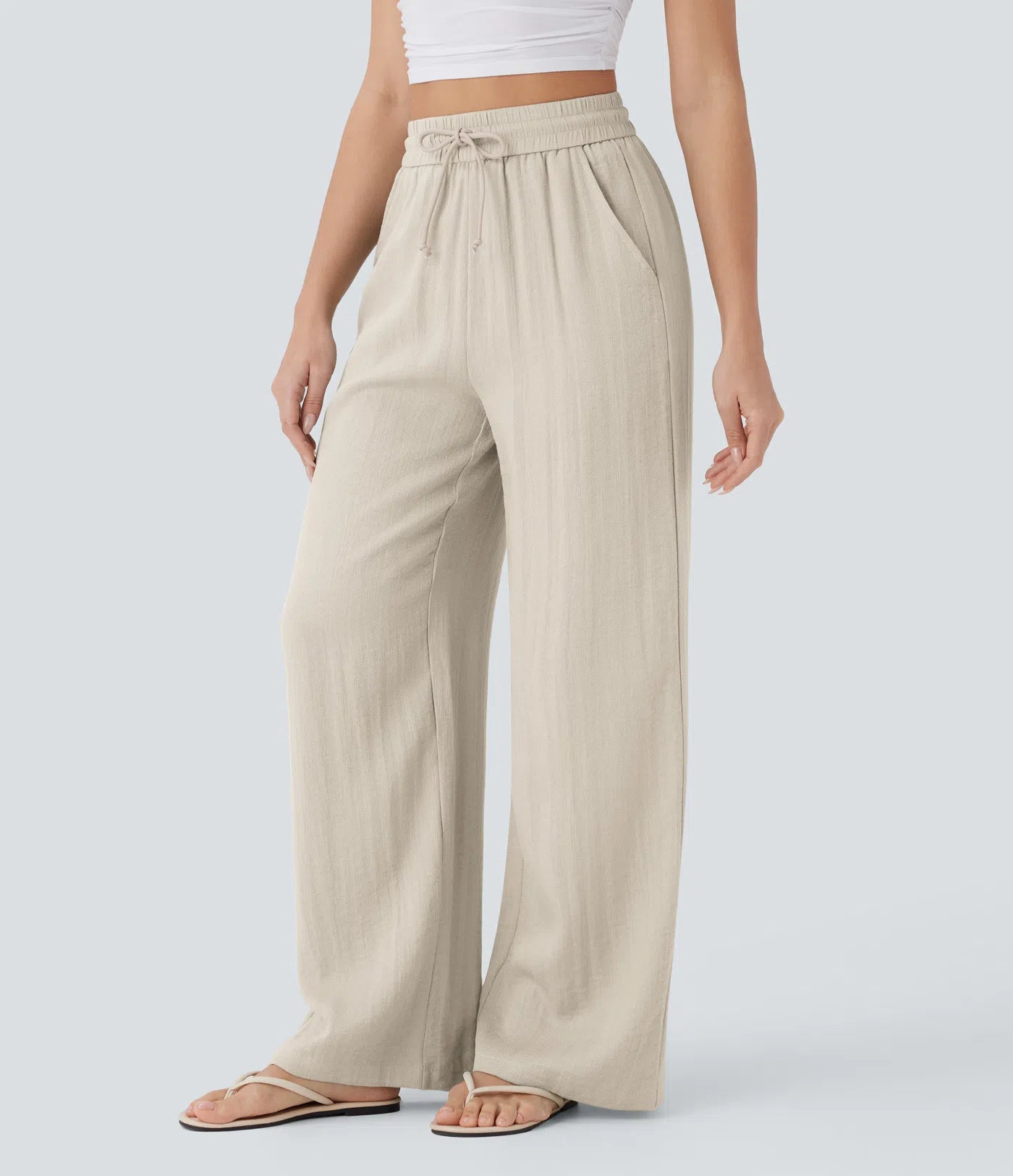 Martina | Pantalones estilo lino
