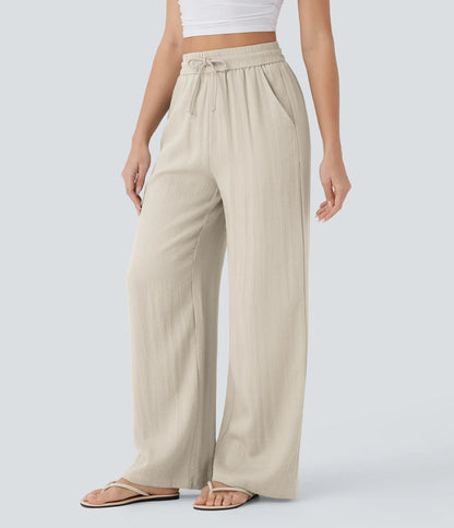 Martina | Pantalones estilo lino