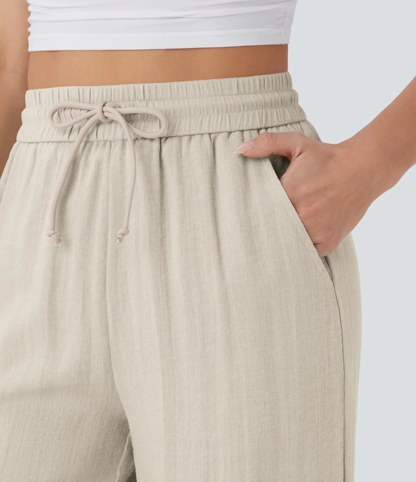Martina | Pantalones estilo lino