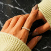 Margarita - Anillo de flores de lujo