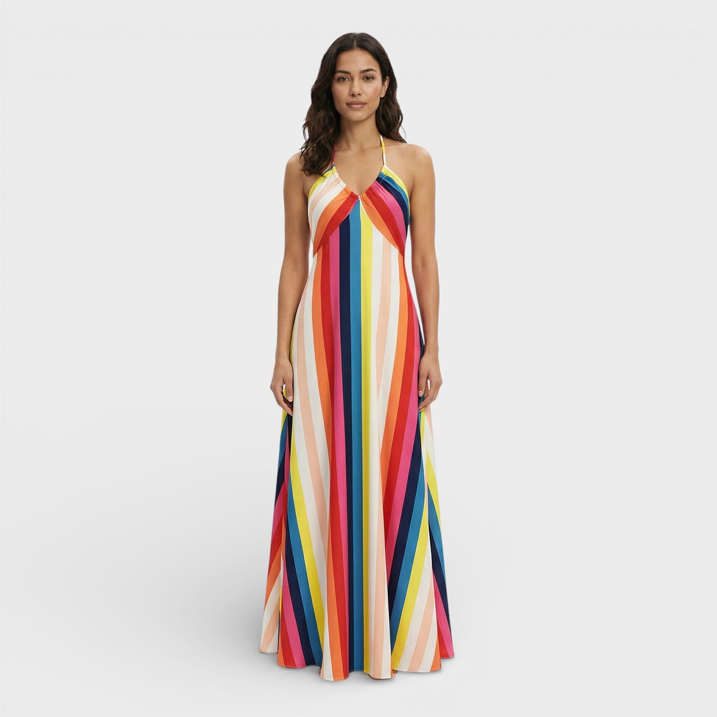 Sira™ | Vestido largo bohemio con estampado étnico