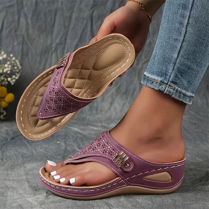 Aitana |  Sandalias con cuña comodidad y sujeción