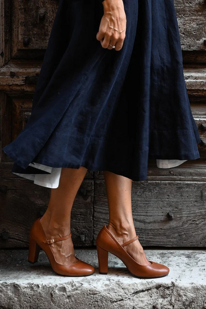 Sofía™ |  Sandalias cómodas de tacón bajo para el día a día