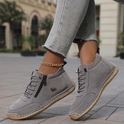Mila | Zapatillas ortopédicas cómodas + cremallera