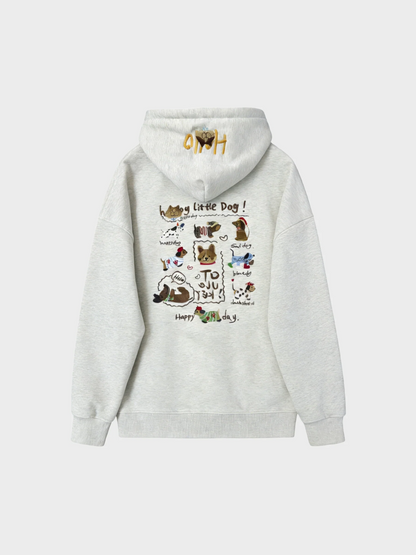 Lucía | Sudadera con Capucha de Perrito