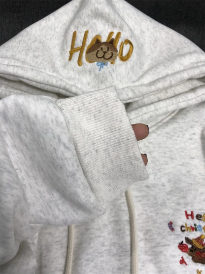 Lucía | Sudadera con Capucha de Perrito