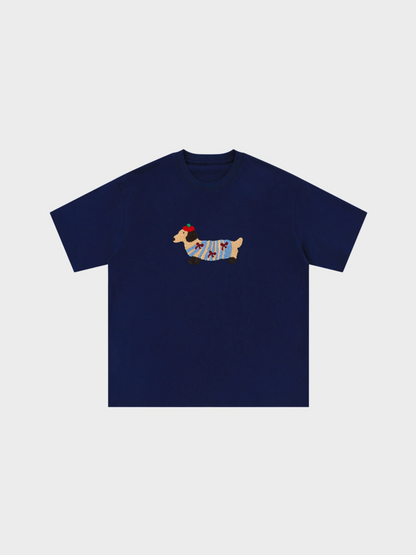 Lucía | Camiseta estampado Perrito