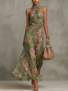 Sofía | Elegante vestido de Primavera con Estampado Floral