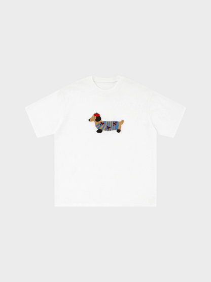 Lucía | Camiseta estampado Perrito