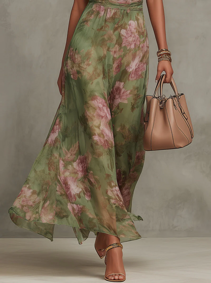 Sofía | Elegante vestido de Primavera con Estampado Floral
