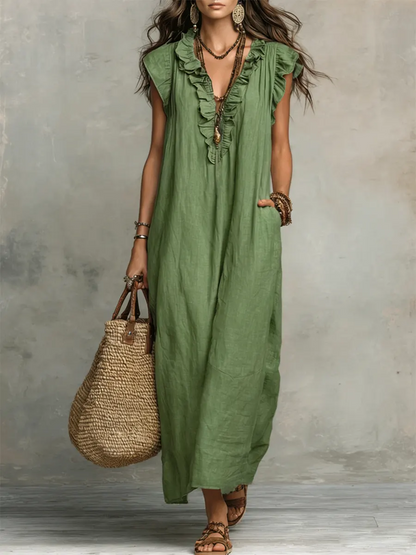 Camelia | Vestido largo bohemio
