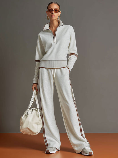 Marieta – Sudadera y pantalones de pierna ancha