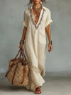 Marta™ | Vestido maxi bohemio con estampado floral